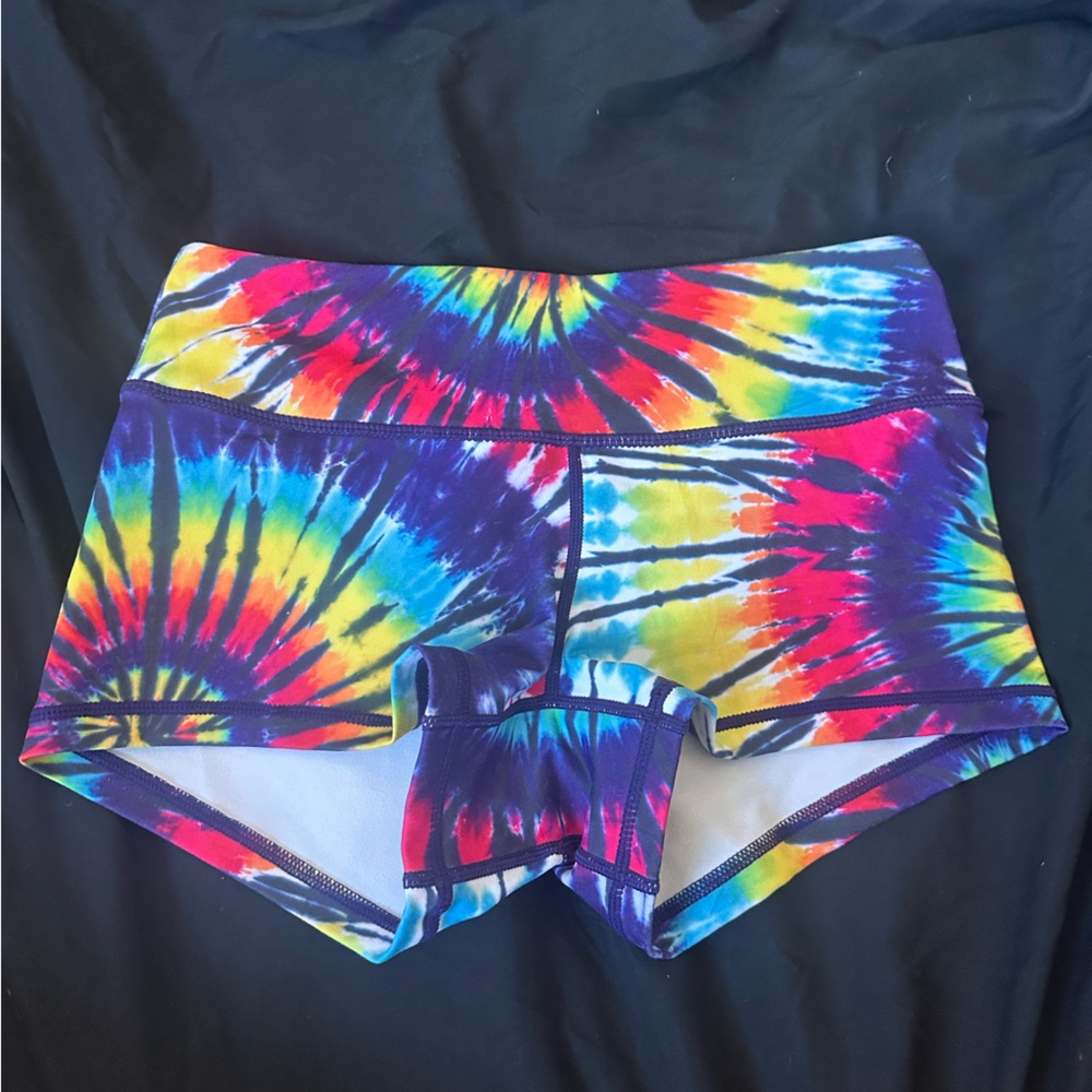 Colorful Tie-Dye Women's Shorts